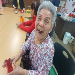 상반기 종이접기 프로그램 활동사진